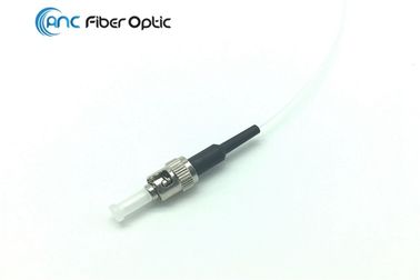 White / Orange ST Fiber Optic Pigtail Multimode LSZH ISO9001 ROHS Approve