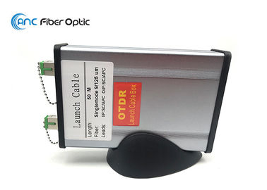 Mini Fiber Optic OTDR Launch Cable Box OTDR Dead Zone Eliminator SM 50M 100M 500M