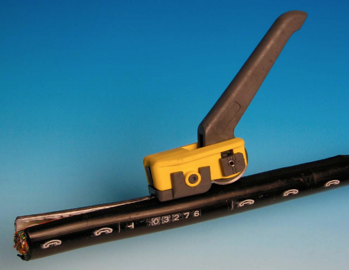 KMS K Fiber Optic Termination Tools Longitudinal Cable Sheath Slitter Cutter Stripper