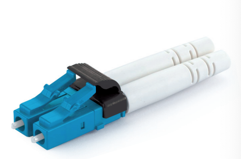 Mini LC Duplex Fiber Optic Connector 5.25mm Pitch Easy Assembly Compact ...