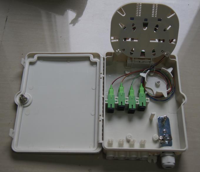 8core FTTC Fiber Optic Termination Box 1x8 PLC Splitter
