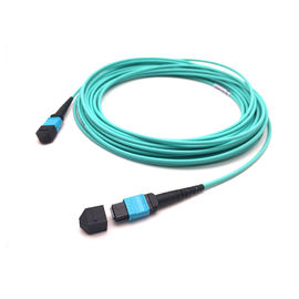 12F 24F MPO Fiber Optic Cable Assemblies OM5 50/125 Type B