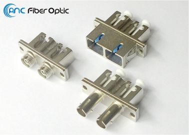 LC-SC LC-FC LC-ST Duplex Metal Housing Fiber Optic Adapter