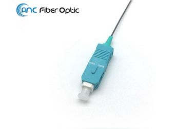 High Speed 0.9mm Fiber Optic Sc Pc Pigtail Multimode OM1 OM2 OM3 OM4 OM5