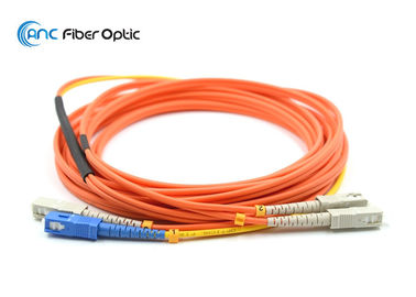 Mode Conditioning Fiber Optic Patch Cord LSZH Jacket With LC SC FC ST MU Connectors