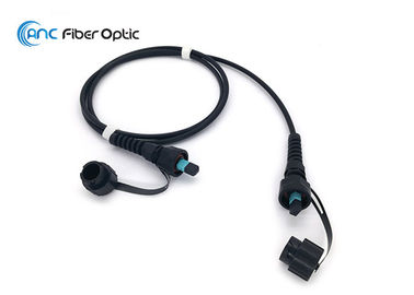 IP68 MTP MPO Long Distance Fiber Optic Cable Anti Rat Bite For Harsh Environment