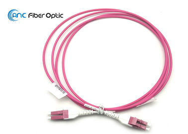 Dual Link Cable Fiber Optic Jumper Non Switchable SM OM3 OM4 LC Uniboot Patch Cord