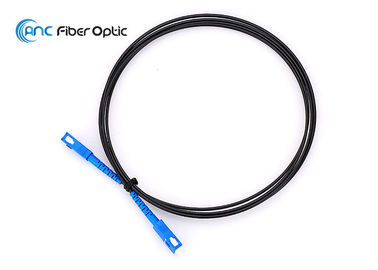 SC APC Outdoor FTTH Fiber Optic Patch Cord SM Self Supporting Aerial Drop Cable