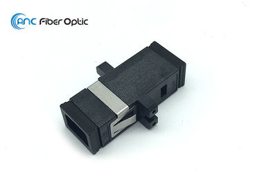 MTRJ To MTRJ Optical Fiber Adapter Duplex Channel With SC Simplex Mounting Hole