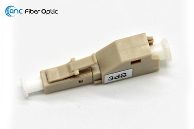 LC Fiber Optic Attenuator Multimode 3dB 5dB 7dB 10dB 62.5/125 50/125 OM3 Customized
