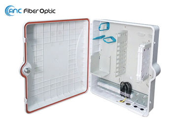 96 Core Fiber Optic Termination Box Outdoor IP65 Wall / Pole Mounted ABS Material