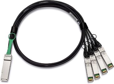 100GBASE AOC DAC Cable 4x25G SFP28 Passive Up To 5 Meters ROHS Compliant