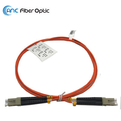 Outdoor Fullaxs LC Fiber Optic Patch Cord IP67 Waterproof 4.8mm Cable Diameter