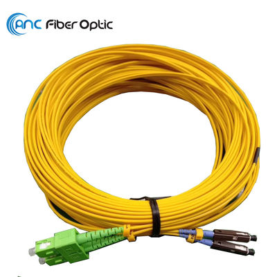 SM Duplex SC/APC G652D Fiber Optic Patch Cord NTT JIS Compliant