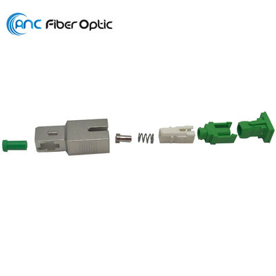 Metal Housing PBT Fiber Optic SC Attenuator Parts Male to female
