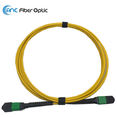 SM G657A1 12F Flex Bend MPO Cable Assembly Flexible MPO Boot 3 Meters