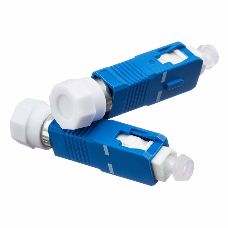Hybrid Simplex Fiber Optic Adapter SC Male To FC Female SM MM APC hybrid-simplex-fiber-optic-adapter-sc-male-to-fc-female-sm-mm-apc