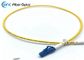SM Simplex Fiber Optic Patch Cable 1.6mm 2.0mm With Short Boot / Standard Boot