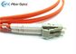 FC To LC Fiber Optic Patch Cord LSZH Duplex 3.0mm OM1 OM2 OM3 OM4 OM5