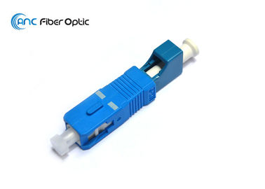 SC Male To LC Female Fiber Optic Adapters Plastic Material Simplex / Duplex Optional