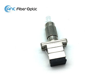 FC Male To SC Female Fiber Optic Adapter Metal Housing Single / Multi Mode Optional