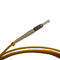 DIN Fiber Optic Patch Cord Singlemode Multimode DIN To FC Simplex 15M 3.0mm