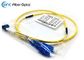 Flat Duplex Optical Fiber Patch Cord LSZH SM OS2 2.0mm LC-SC 1M Easy To Strip