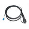 Outdoor IP67 Fiber Optic Cable Patch Cord ODVA LC Duplex 2M Waterproof SM / MM