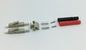 LC Duplex Fiber Optic Connectors One Piece Unassembled SM MM For 3.0mm Cable