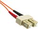 MM 50/125 62.5/125 Fiber Optic Patch Cord LSZH 2.0mm Duplex SC To LC Cable
