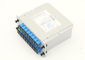 Rack Mount LGX Box Cassette 1x16 Fiber Optic Plc Splitter