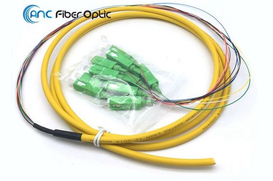Sm G652d Fiber Optic Pigtail Sc / Apc Connector