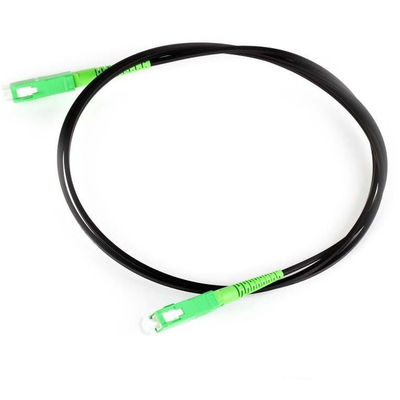 MTRJ To LC Duplex Fiber Optic Patch Cord OM1 OM2 Fiber LSZH Jacket 1 Meter